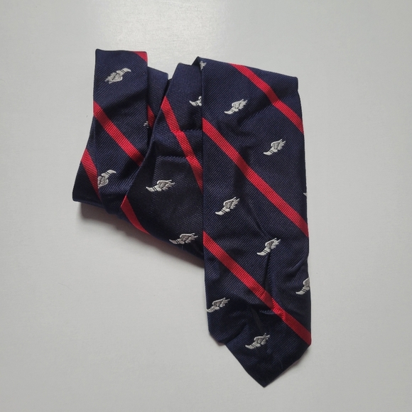 Polo Ralph lauren NWT P- wings limited edition tie 100% Silk. - Picture 6 of 16